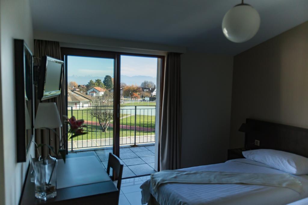 Motel Le Leman Commugny Eksteriør bilde
